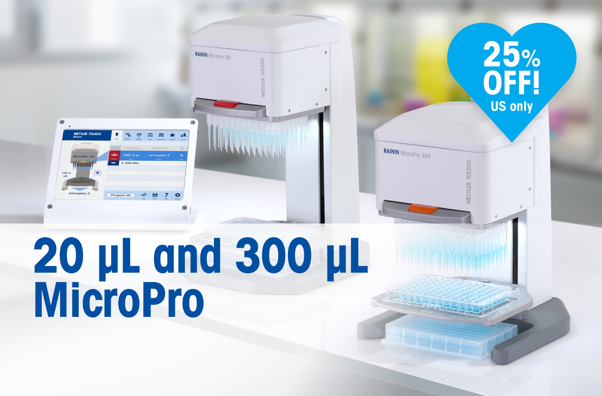 Save BIG on the Smallest 96-Channel Pipette!